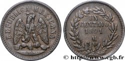 MEXICO 1 Centavo 1891 Mexico