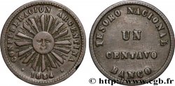 ARGENTINA 1 Centavo Confédération Argentine 1854 Birmingham