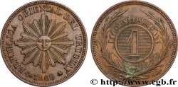 URUGUAY 1 Centesimo 1869 Paris