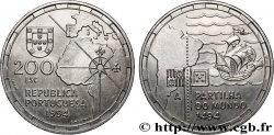 PORTUGAL 200 Escudos la partition du Monde en 1494 1994 Lisbonne