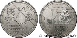 PORTUGAL 200 Escudos la partition du Monde en 1494 1994 Lisbonne