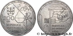 PORTUGAL 200 Escudos la partition du Monde en 1494 1994 Lisbonne