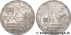 PORTUGAL 200 Escudos la partition du Monde en 1494 1994 Lisbonne