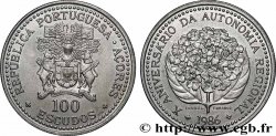 AZORES 100 Escudos 10e anniversaire de l’autonomie régionale des Açores 1986 Lisbonne