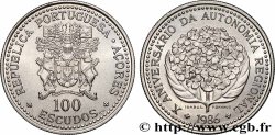 AZOREN 100 Escudos 10e anniversaire de l’autonomie régionale des Açores 1986 Lisbonne