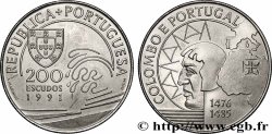 PORTUGAL 200 Escudos Christophe Colomb 1991 Lisbonne