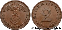 ALEMANIA 2 Reichspfennig 1937 Munich