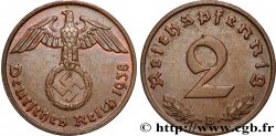 ALLEMAGNE 2 Reichspfennig 1938 Vienne