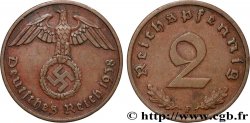 ALEMANIA 2 Reichspfennig 1938 Stuttgart - F