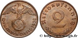 ALEMANIA 2 Reichspfennig 1938 Hambourg