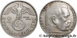 GERMANY 2 Reichsmark Maréchal Paul von Hindenburg 1939 Munich 