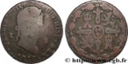 ESPAGNE 8 Maravedis Ferdinand VII 1826 Ségovie