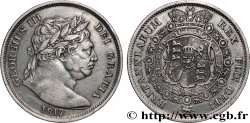 GRANDE-BRETAGNE - GEORGES III 1/2 Crown 1817 Londres