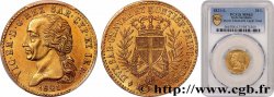 ITALIE - ROYAUME DE SARDAIGNE - VICTOR-EMMANUEL Ier 20 Lire 1821 Turin SPL63 PCGS