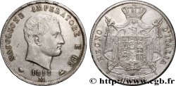 ITALY - KINGDOM OF ITALY - NAPOLEON I 5 Lire 1811 Milan