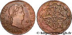SPAIN 4 Maravedis Ferdinand VII 1833 Ségovie