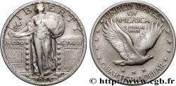 ÉTATS-UNIS D&nbsp;AMÉRIQUE 1/4 Dollar Liberté 1925 Philadelphie