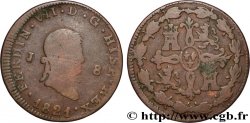 ESPAGNE 8 Maravedis Ferdinand VII 1821 Jubia
