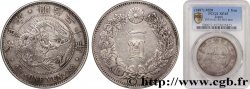 JAPAN 1 Yen type II dragon an 21 Meiji 1888 