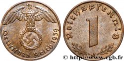 ALLEMAGNE 1 Reichspfennig aigle et swastika 1939 Hambourg