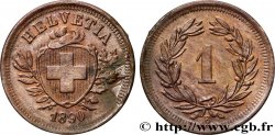 SUISSE 1 Centime (Rappen) 1890 Berne