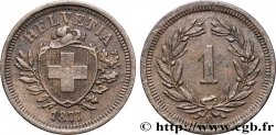SUISSE - CONFÉDÉRATION HELVÉTIQUE 1 rappen 1877 Berne
