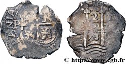 BOLIVIA 2 Reales Charles II 1673 Potosi