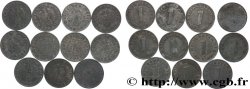 ALLEMAGNE Lot 11 x 1 Reichspfennig 1940-1944 Atelier Divers