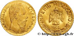 MEXICO Peso or fantaisie Maximilien (1865) 