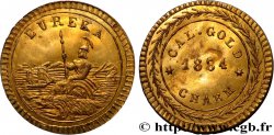 UNITED STATES OF AMERICA 1/4 Dollar Or Eureka 1884 Philadelphie