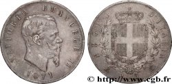 ITALY 5 Lire Victor Emmanuel II 1871 Milan