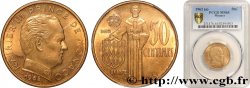 MONACO 50 Centimes prince Rainier III de Monaco 1962 Paris