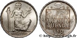 SUISSE 5 Francs fond pour l’armement 1936 Berne
