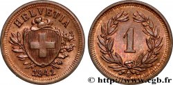 SUISSE 1 Centime (Rappen) Croix Suisse 1941 Berne