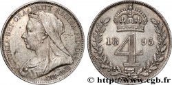 GRANDE BRETAGNE - VICTORIA 4 Pence 1895 Londres