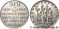 SUISSE 5 Francs 650e anniversaire de la confédération 1941 Berne