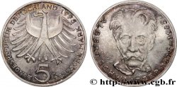 GERMANY 5 Mark Proof Albert Schweitzer 1975 Karlsruhe
