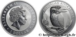AUSTRALIE 1 Dollar kookaburra Proof, contremarque dragon 2012 Perth