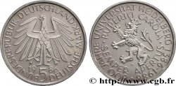 ALLEMAGNE 5 Mark Proof 650e anniversaire de l’université d’Heidelberg 1986 Munich - D