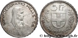 SUISSE 5 Francs Berger 1923 Berne