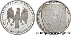 ALLEMAGNE 10 Mark Proof 800e anniversaire de l’ordre teutonique 1990 Hambourg
