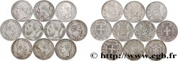 ARGENT D INVESTISSEMENT Lot de 10 écus de 5 Francs Union Latine n.d. 