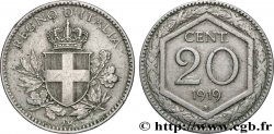 ITALIE 20 Centesimi écu 1919 Rome 