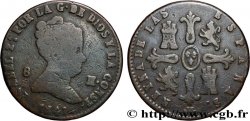 ESPAGNE 8 Maravedis Isabelle II 1841 Ségovie