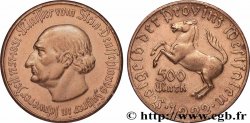GERMANY 500 Mark Westphalie vom Stein 1922  AU 