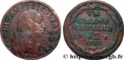 ITALY - KINGDOM OF NAPLES 1 Grano da 12 Cavalli Royaume des Deux Siciles Ferdinand IV 1789 
