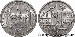 GERMANY 3 Reichsmark 400e anniversaire de l’université de Marbourg 1927 Berlin