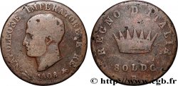 ITALY - KINGDOM OF ITALY - NAPOLEON I 1 Soldo 1808 Bologne