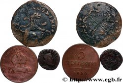 ITALIE Lot de trois pièces italienne n.d. Atelier Divers