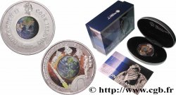 ÎLES COOK  1 Dollar Proof Premier Homme sur la Lune 2009 